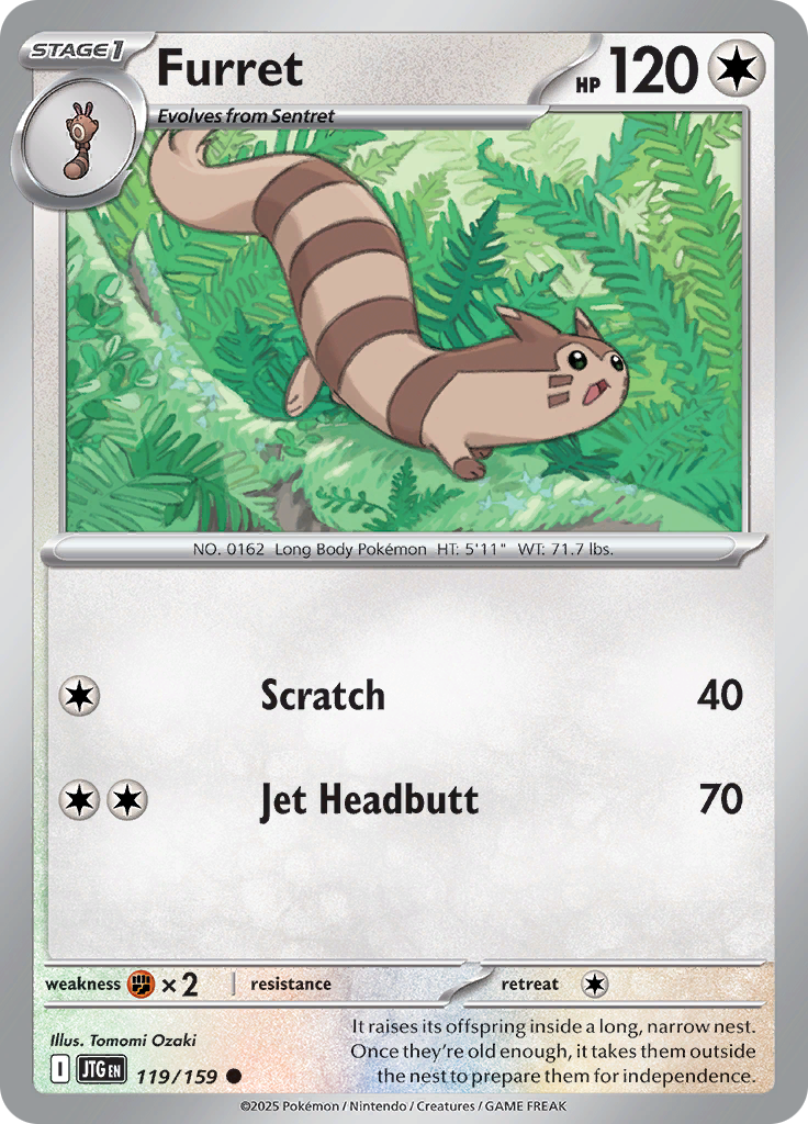 Furret (Reverse Holo)