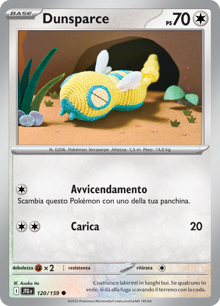 Dunsparce (Reverse Holo)