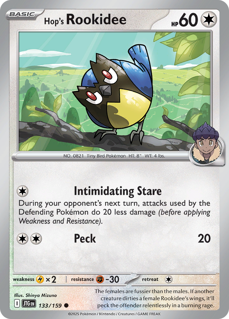 Hop's Rookidee (Reverse Holo)