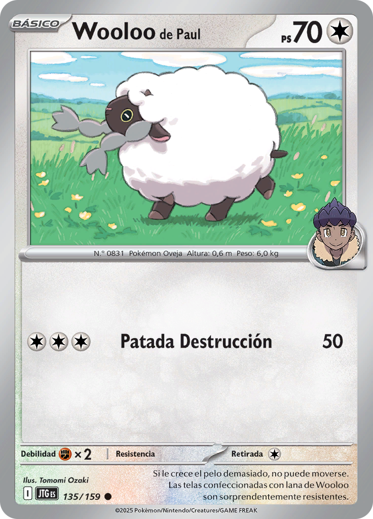 Wooloo de Paul (Reverse Holo)