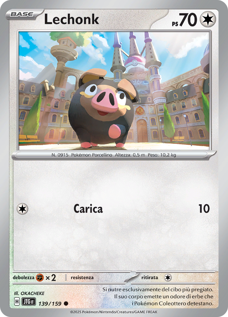 Lechonk (Reverse Holo)