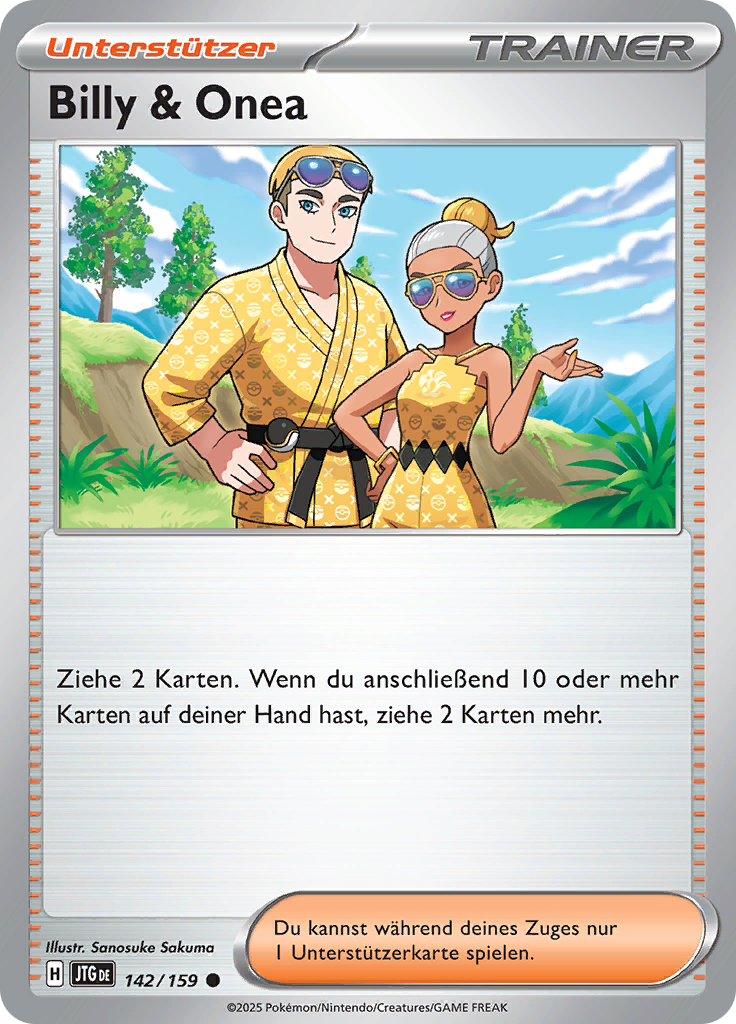 Billy & Onea (Reverse Holo)
