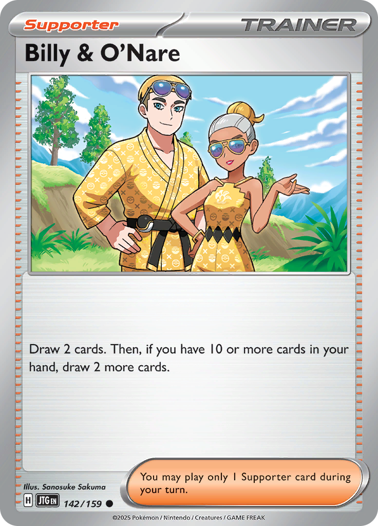 Billy & O'Nare (Reverse Holo)