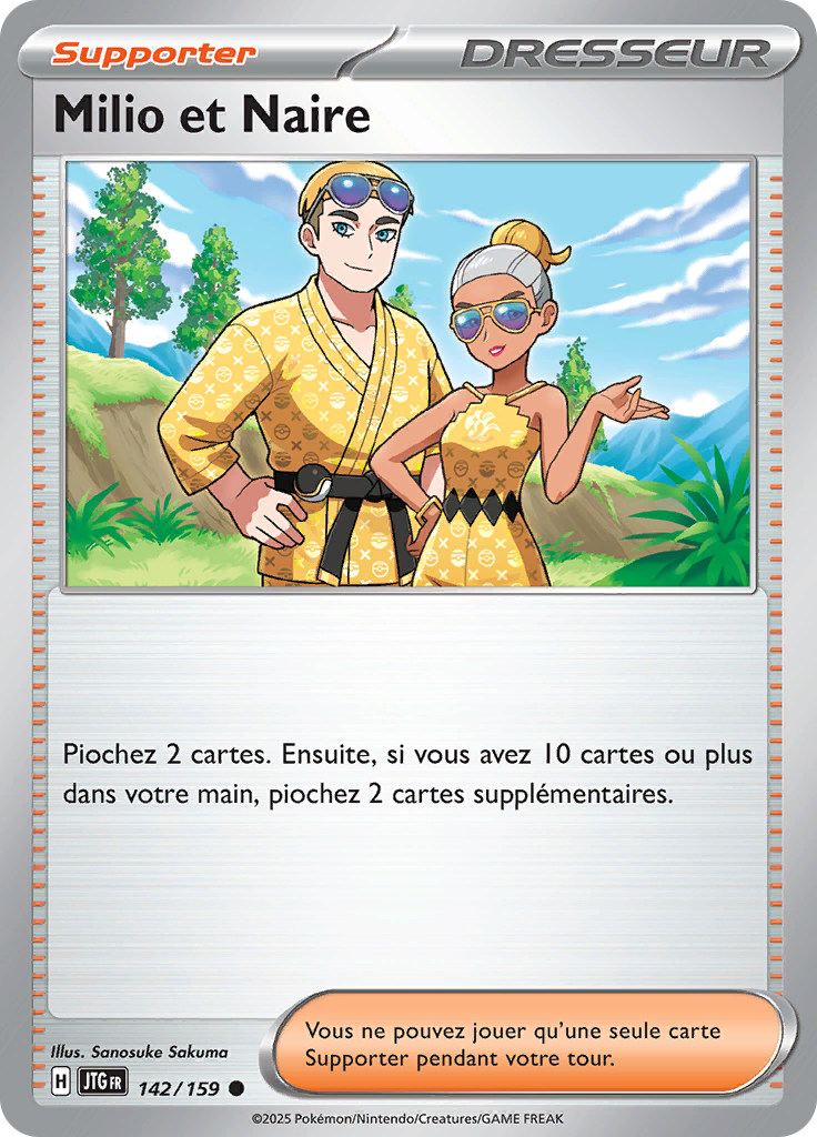 Milio et Naire (Reverse Holo)