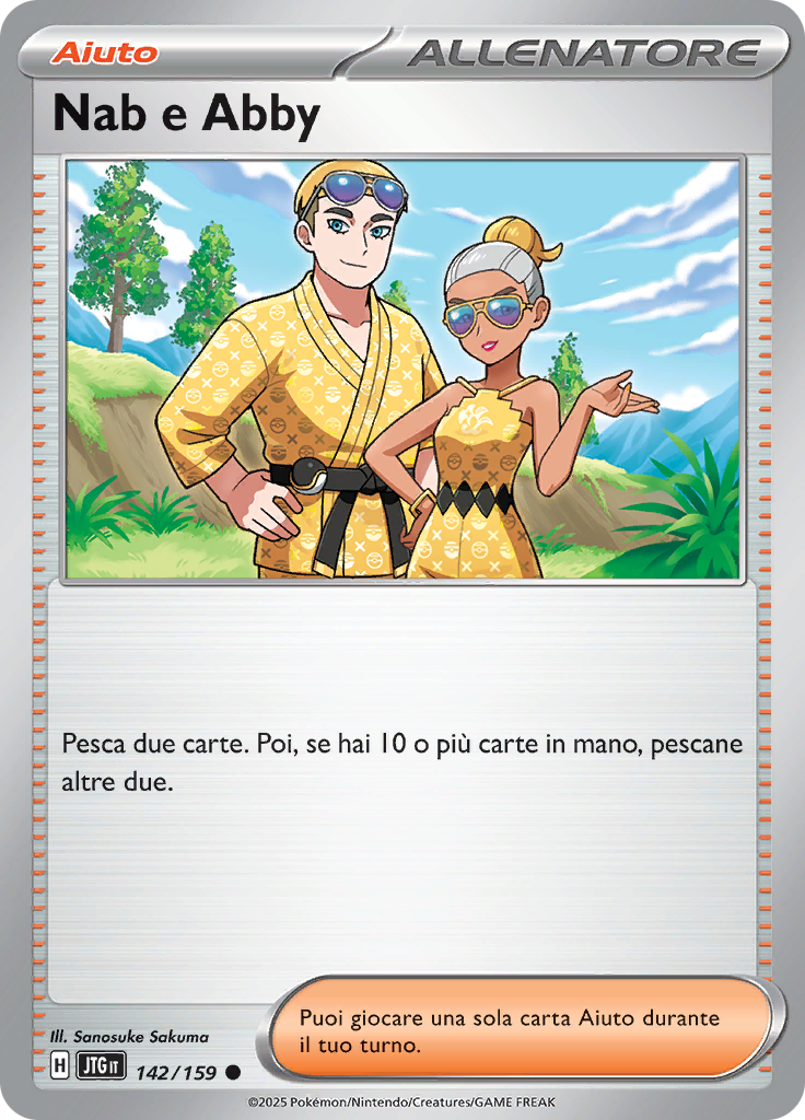 Nab e Abby (Reverse Holo)