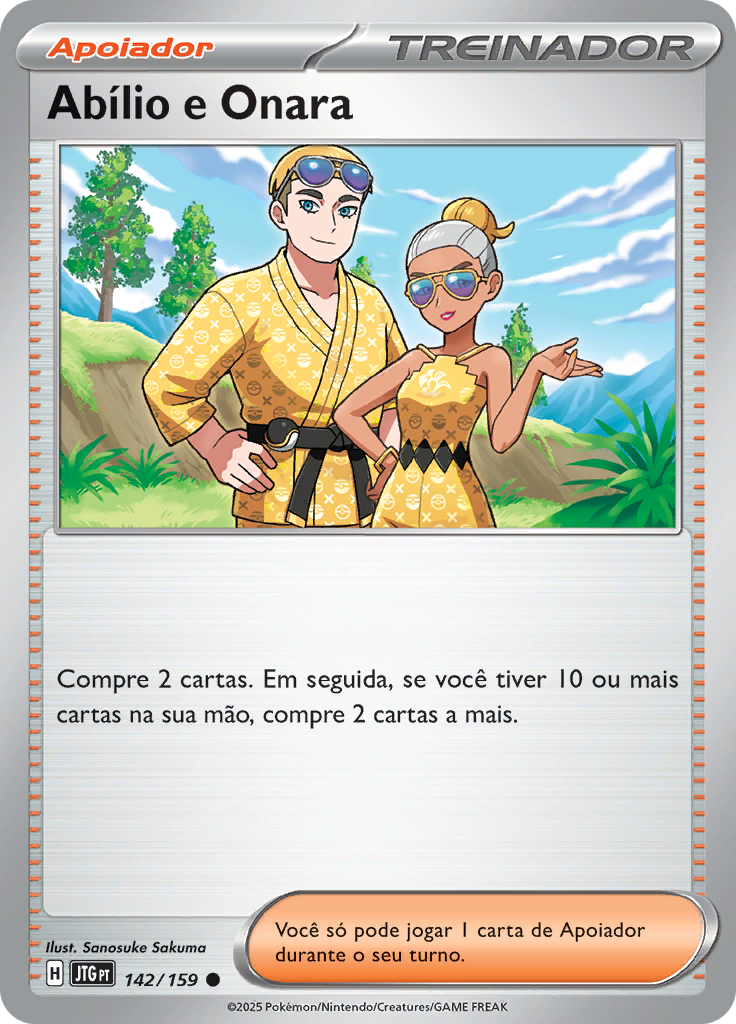 Abílio e Onara (Reverse Holo)