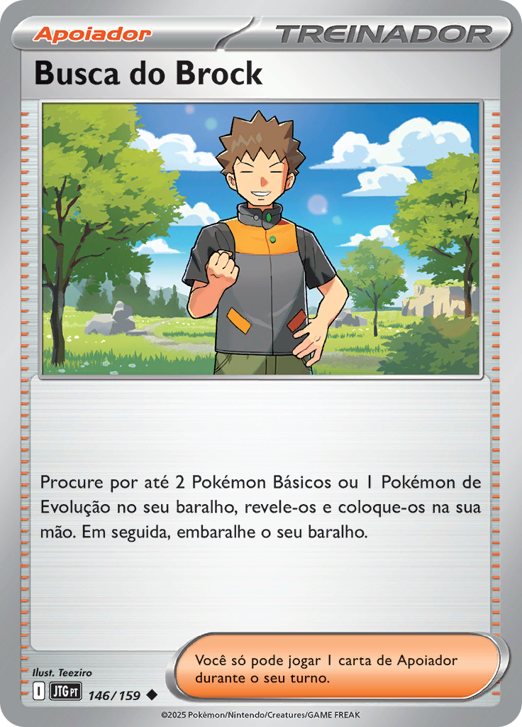 Busca do Brock (Reverse Holo)