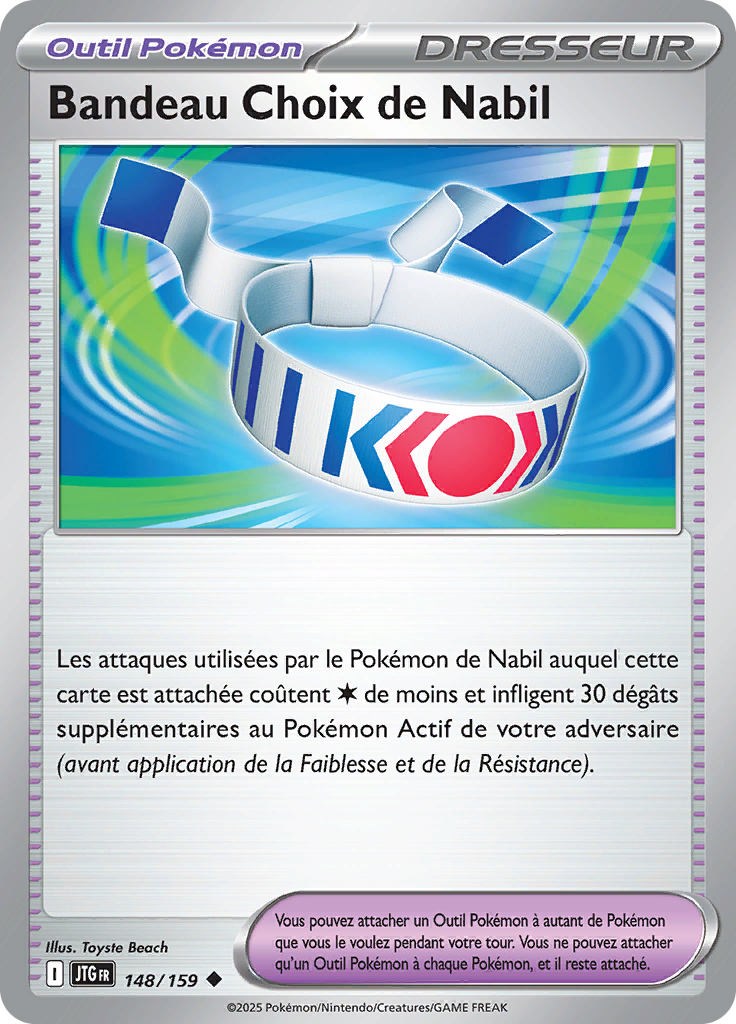 Bandeau Choix de Nabil (Reverse Holo)