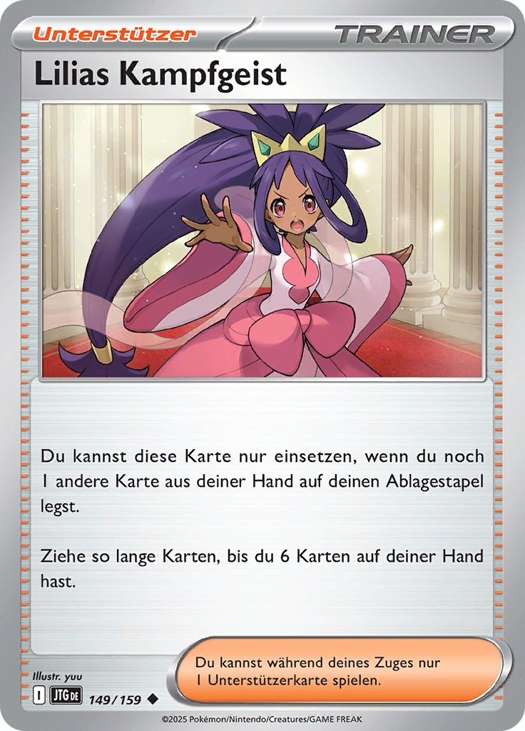 Lilias Kampfgeist (Reverse Holo)