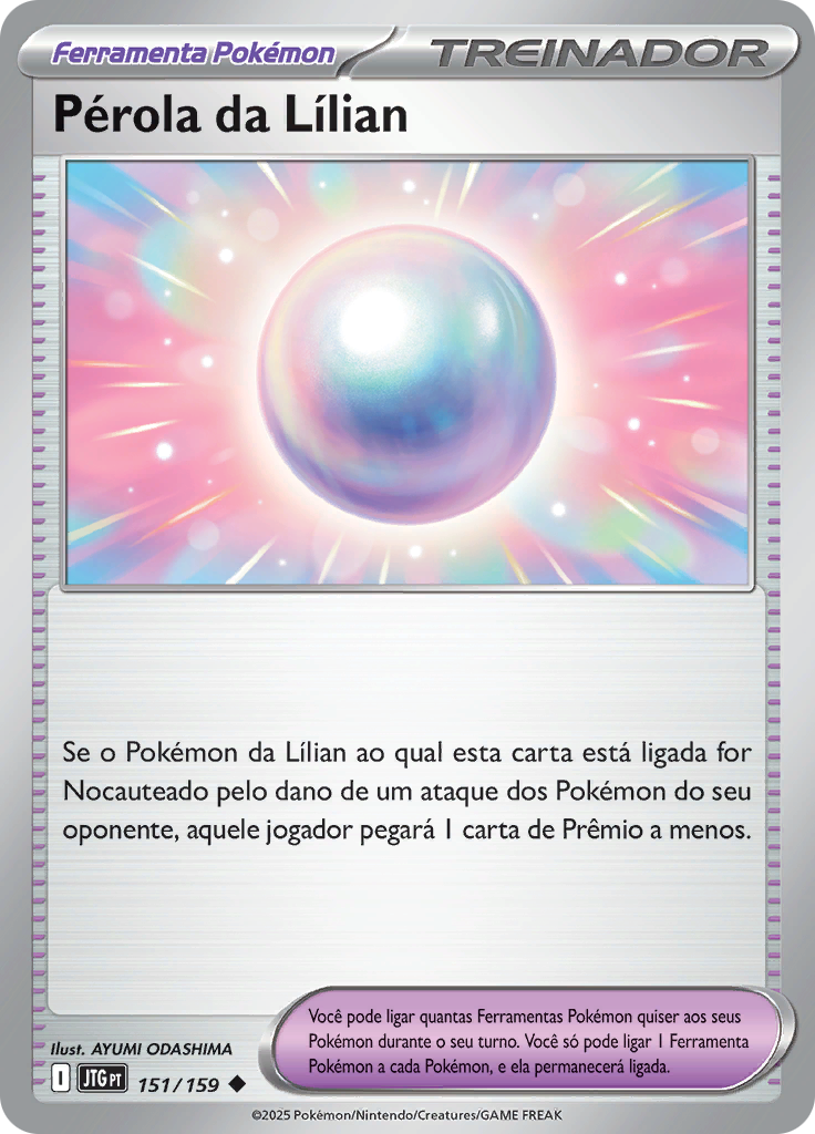 Pérola da Lílian (Reverse Holo)