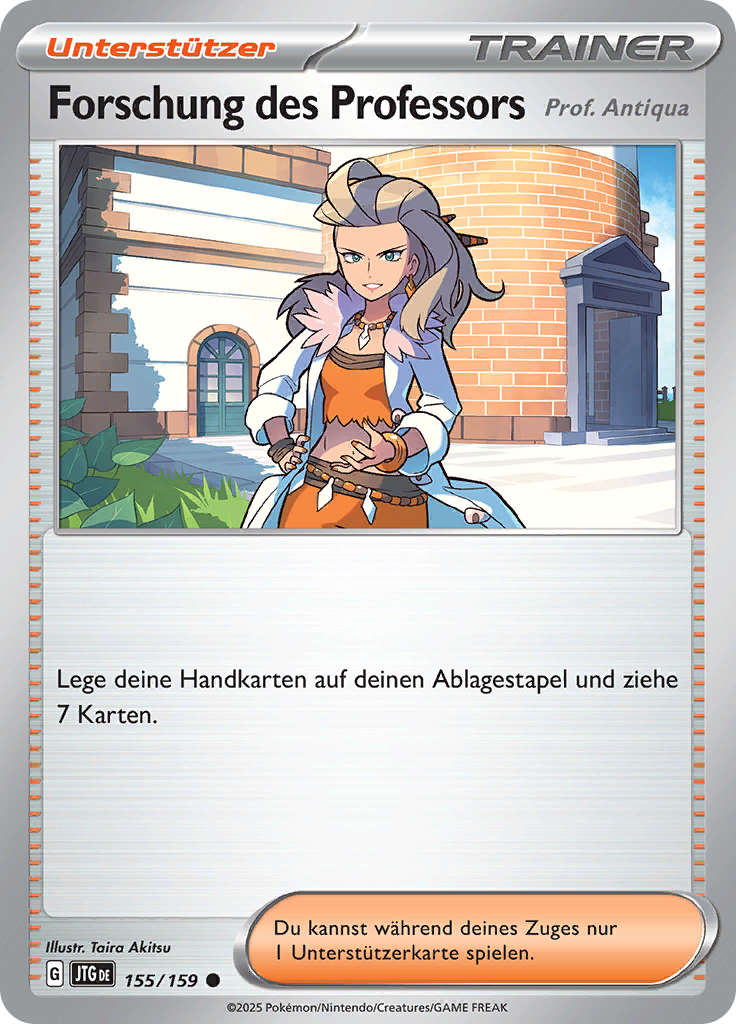 Forschung des Professors (Reverse Holo)