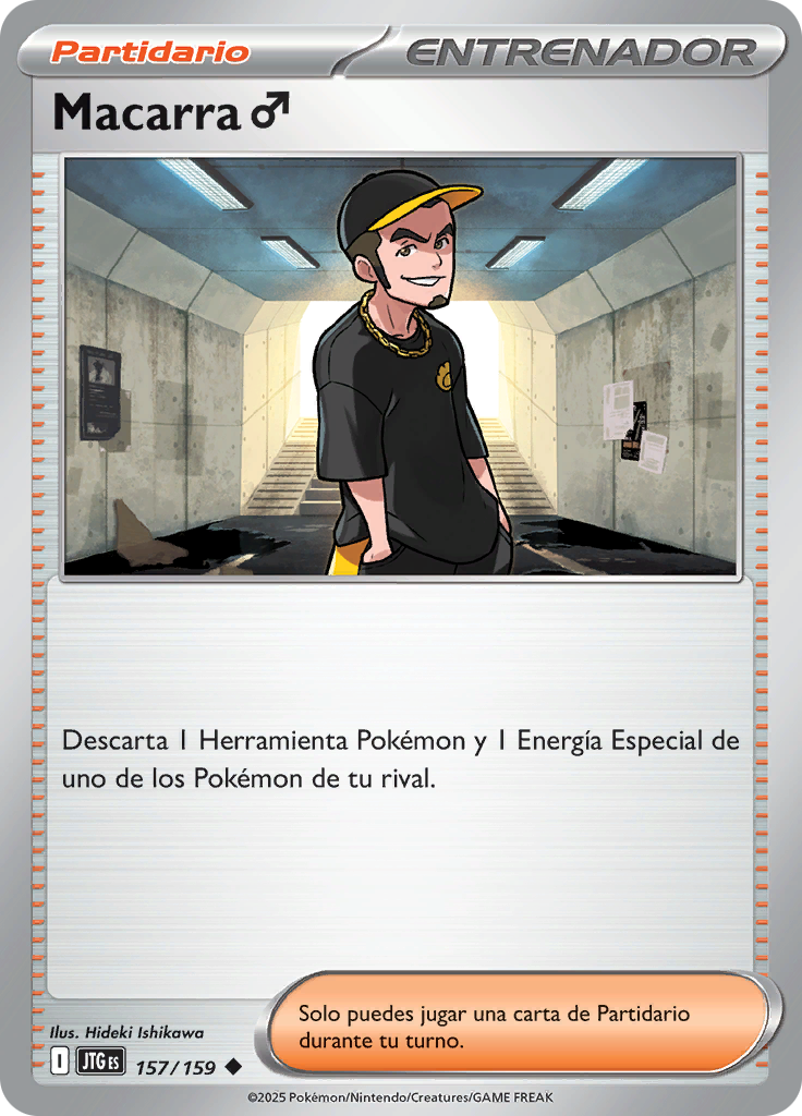 Macarra ♂ (Reverse Holo)