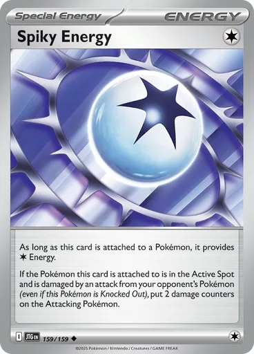 Spiky Energy (Reverse Holo)