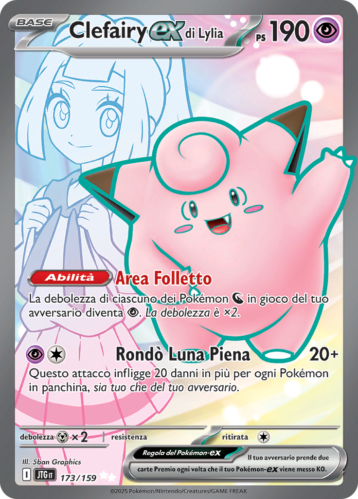Clefairy-ex di Lylia