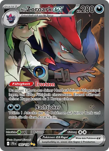 Ns Zoroark-ex — Reisegefährten