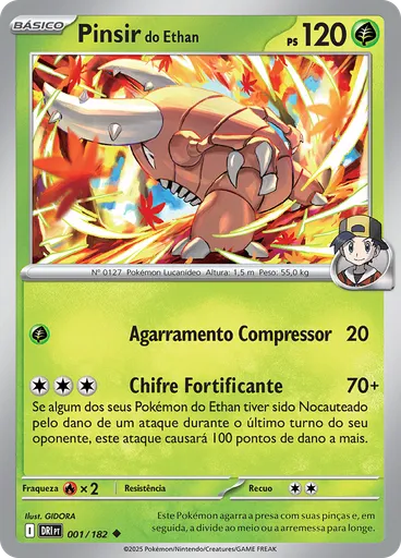 Pinsir do Ethan