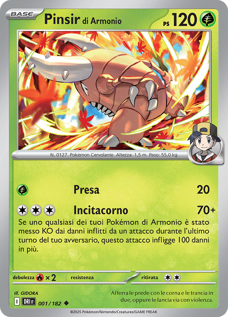 Pinsir di Armonio (Reverse Holo)
