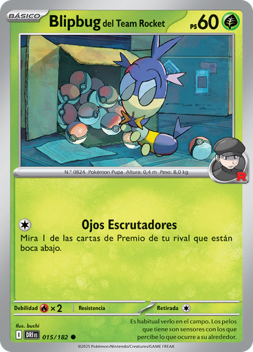 Blipbug del Team Rocket (Reverse Holo)