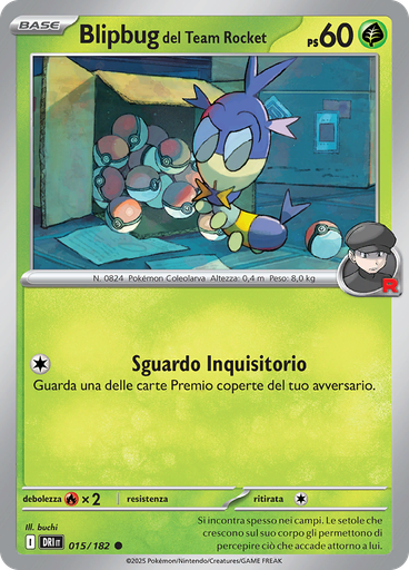 Blipbug del Team Rocket (Reverse Holo)
