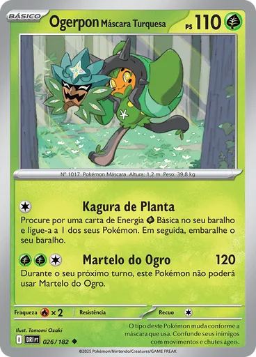 Ogerpon Máscara Turquesa