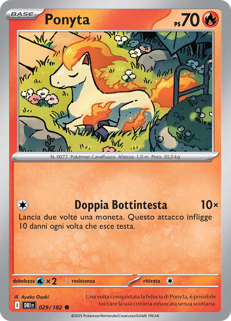 Ponyta (Reverse Holo)