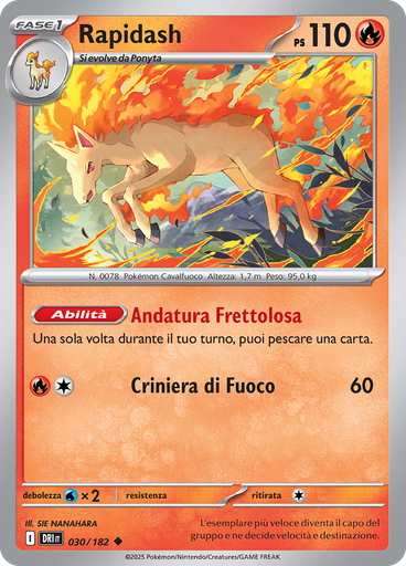 Rapidash (Reverse Holo)
