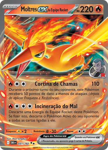 Moltres ex da Equipe Rocket