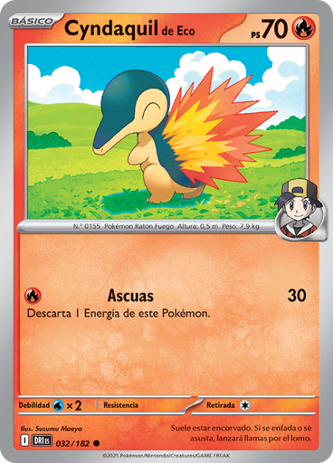 Cyndaquil de Eco (Reverse Holo)