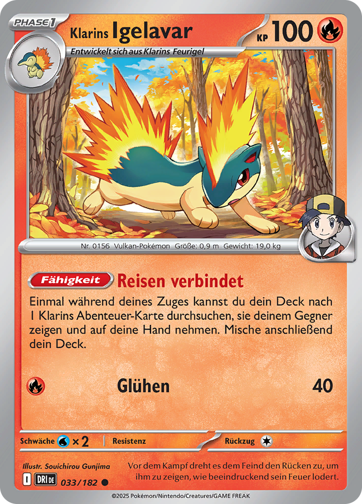 Klarins Igelavar (Reverse Holo)