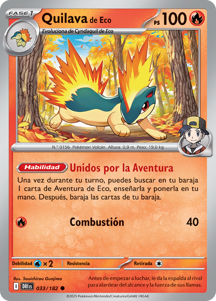 Quilava de Eco (Reverse Holo)
