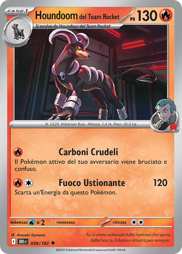 Houndoom del Team Rocket