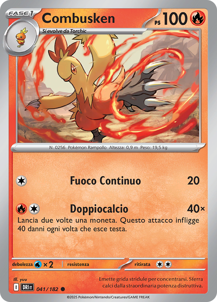 Combusken (Reverse Holo)