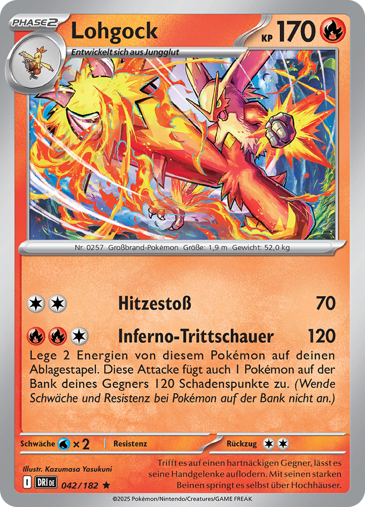 Lohgock (Reverse Holo)