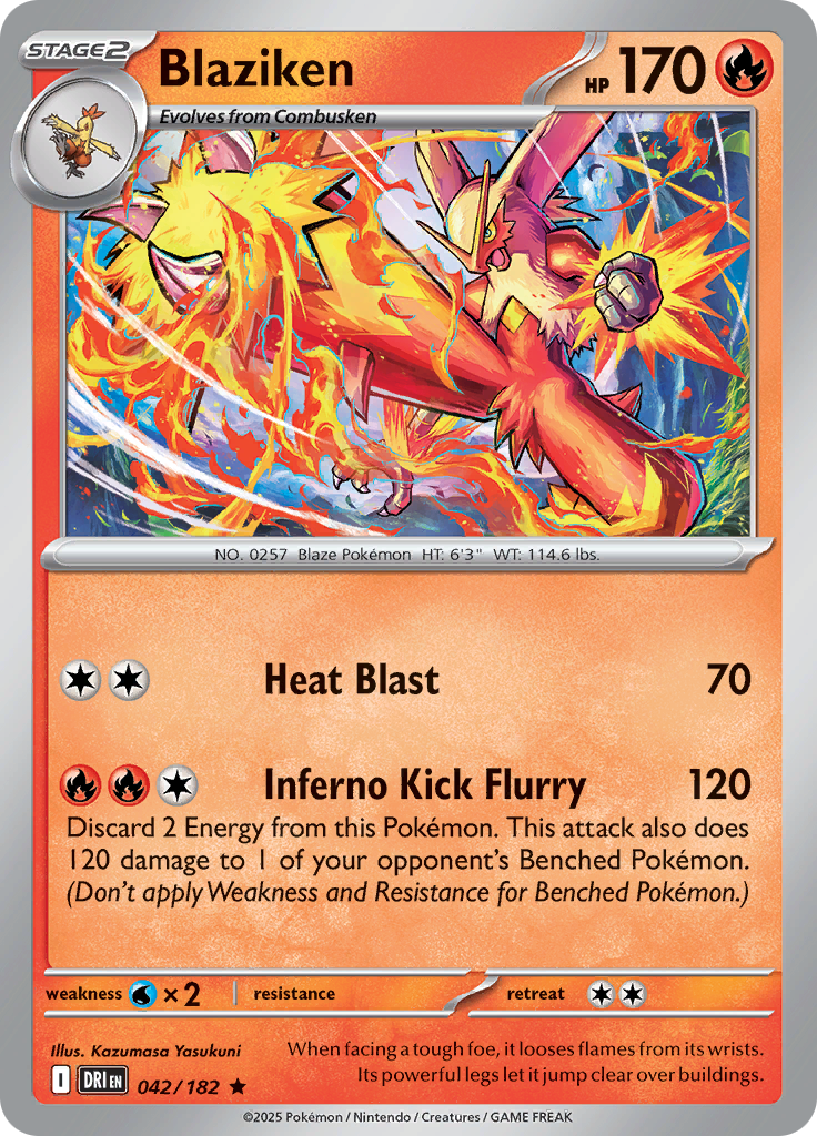 Blaziken (Reverse Holo)