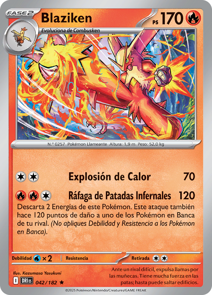 Blaziken (Reverse Holo)