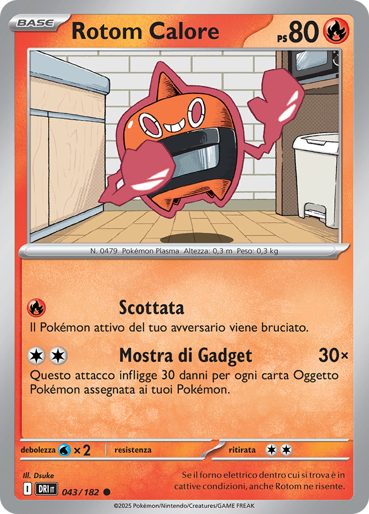 Rotom Calore (Reverse Holo)