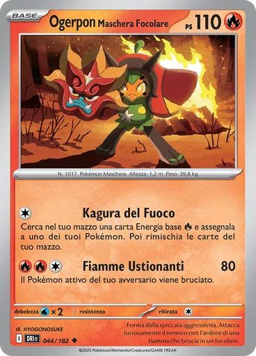Ogerpon Maschera Focolare
