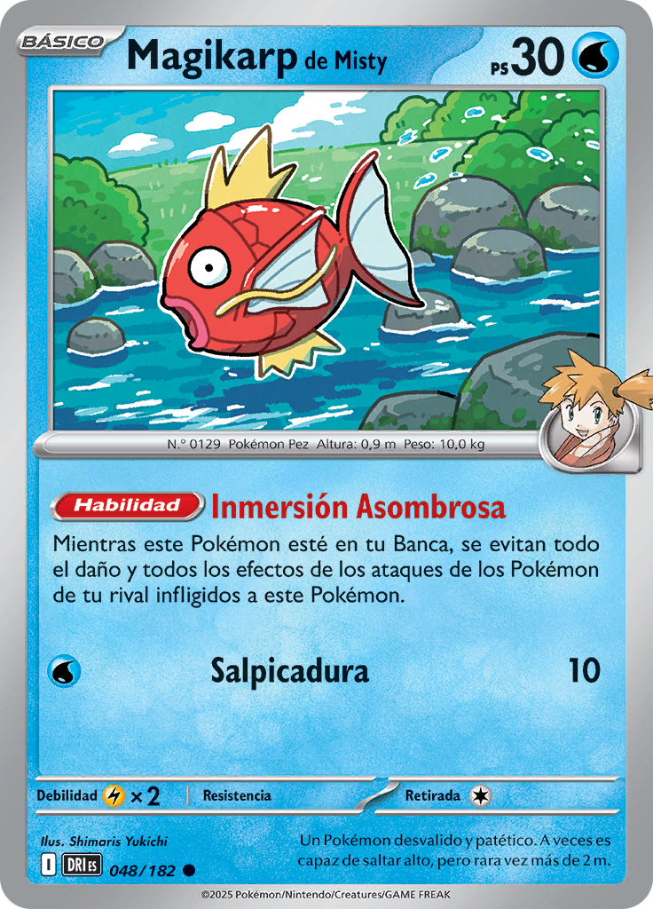 Magikarp de Misty (Reverse Holo)
