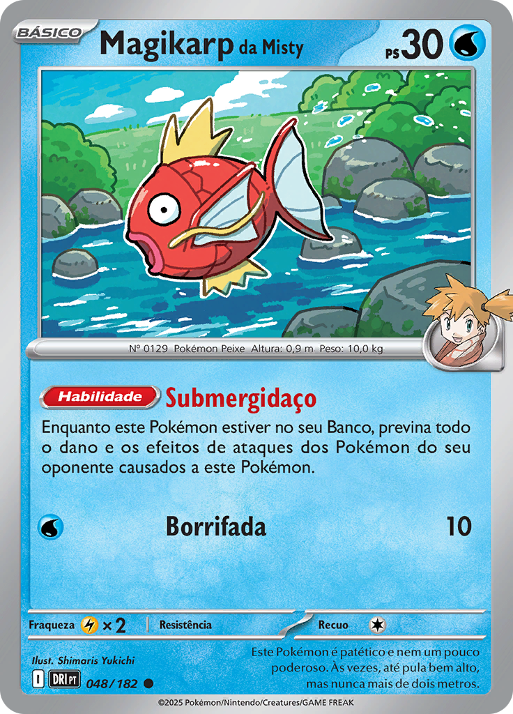 Magikarp da Misty (Reverse Holo)