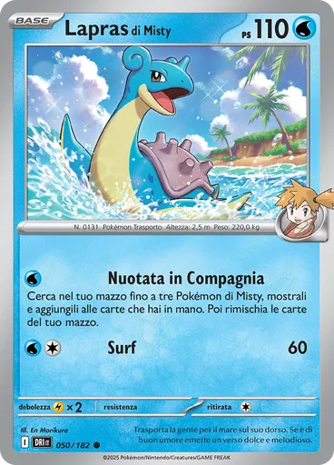 Lapras di Misty