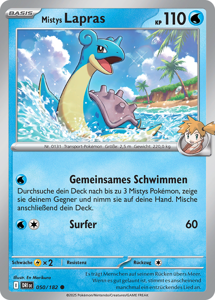 Mistys Lapras (Reverse Holo)