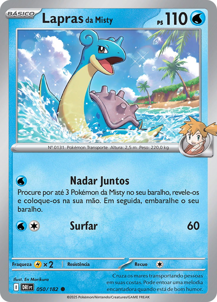 Lapras da Misty (Reverse Holo)