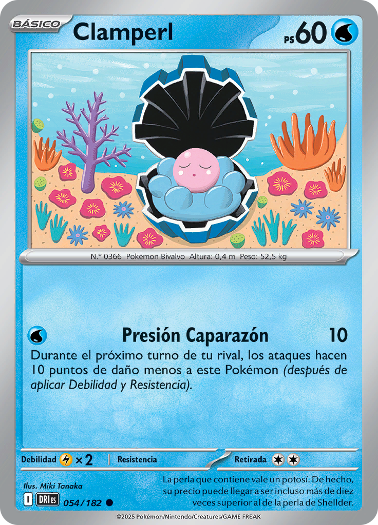 Clamperl (Reverse Holo)