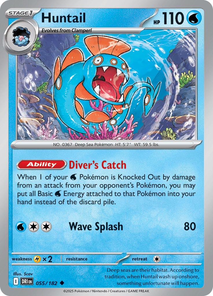Huntail (Reverse Holo)