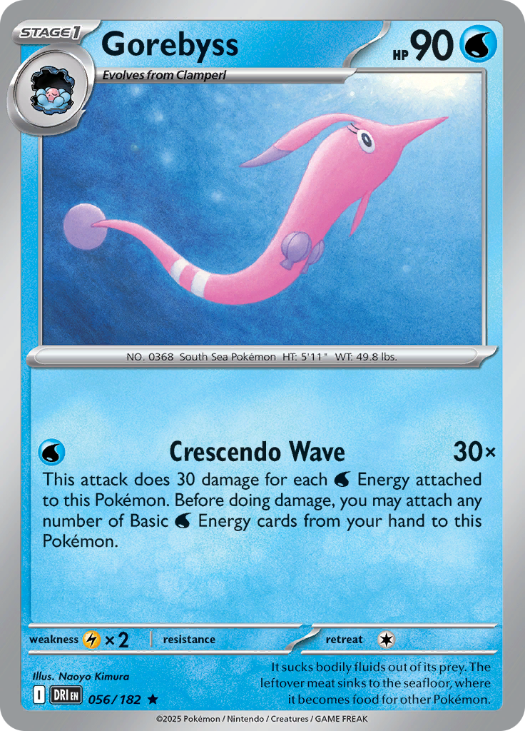 Gorebyss (Reverse Holo)