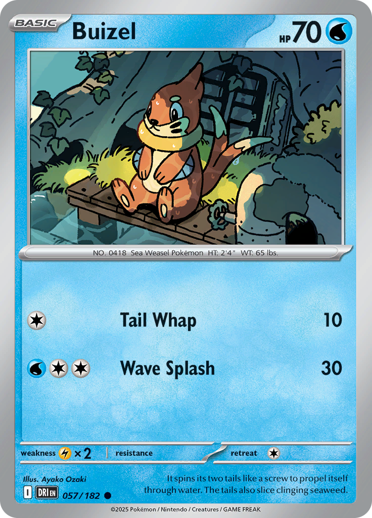 Buizel (Reverse Holo)