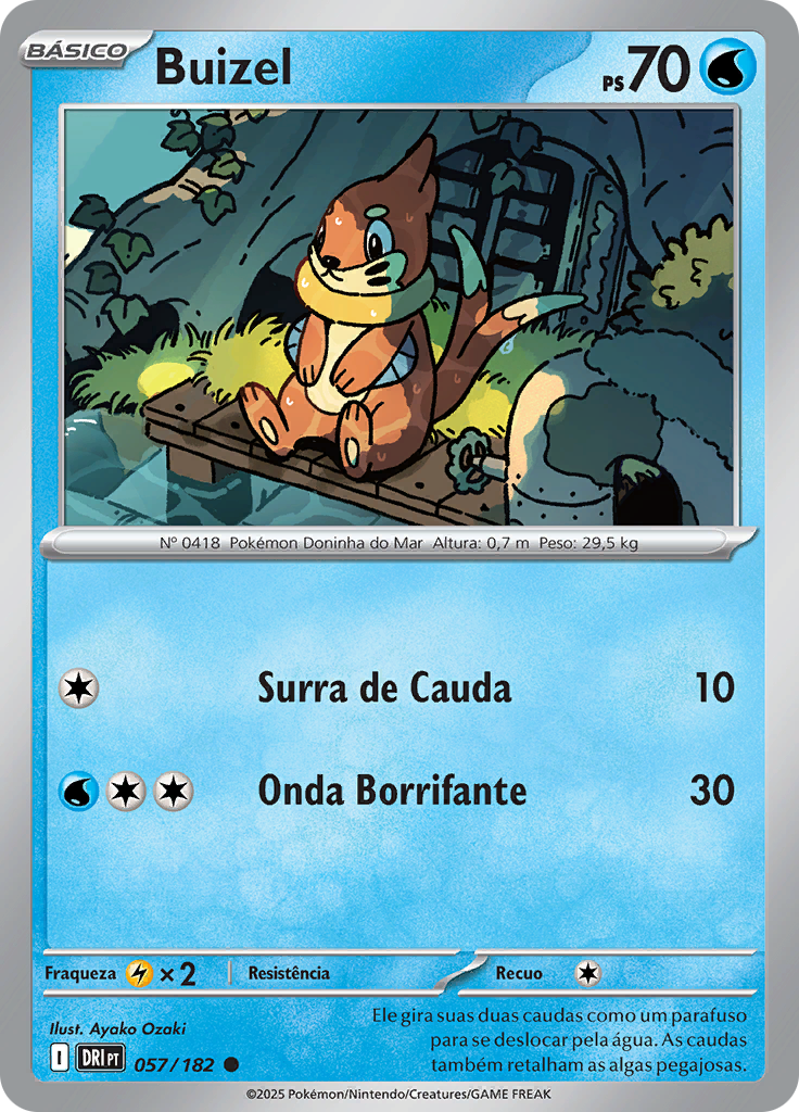 Buizel (Reverse Holo)