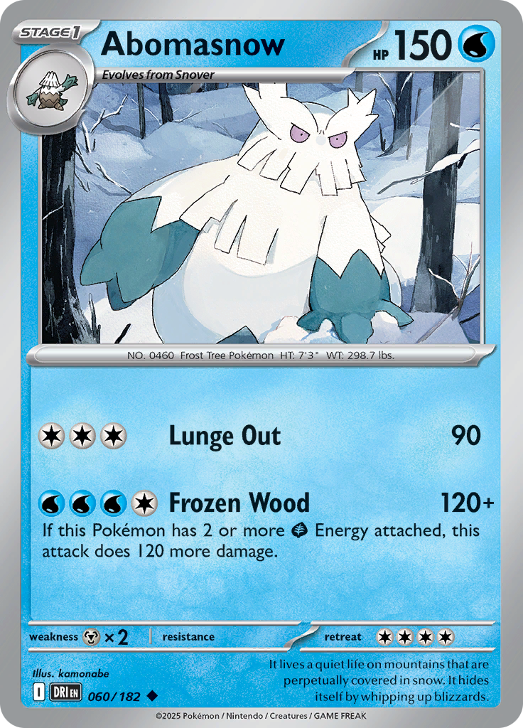Abomasnow (Reverse Holo)