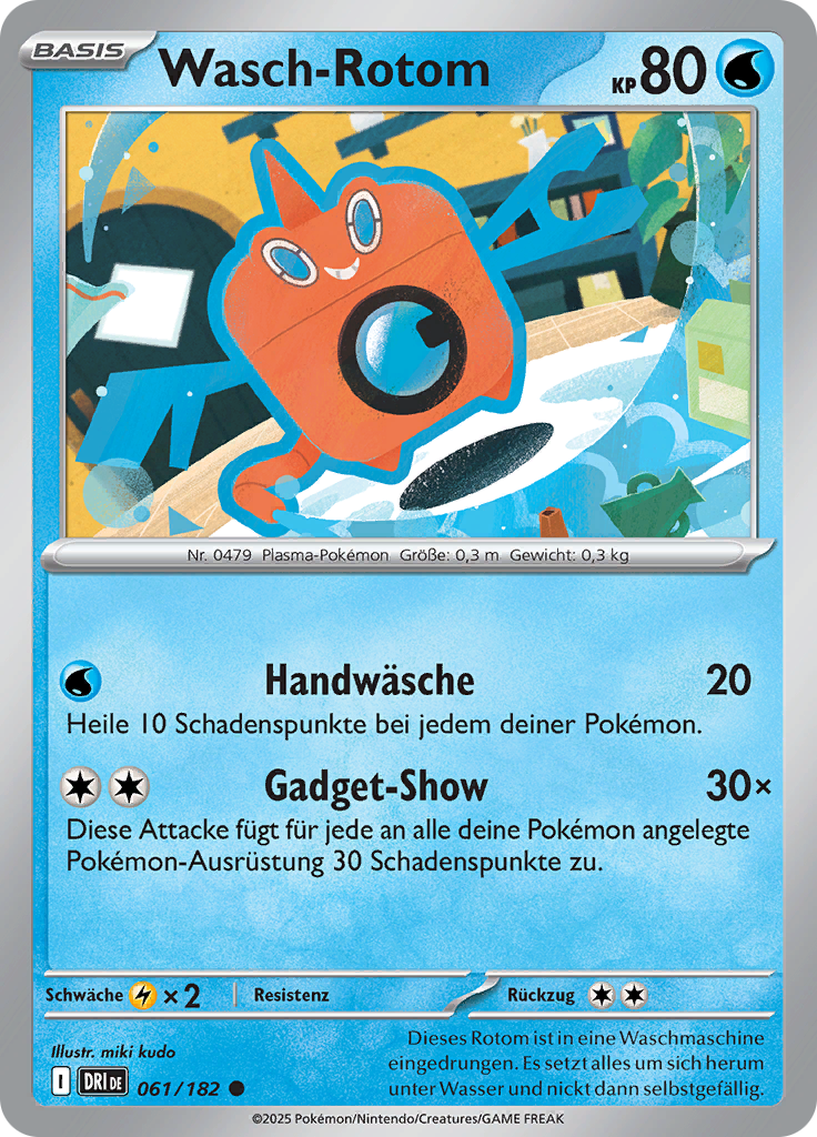 Wasch-Rotom (Reverse Holo)