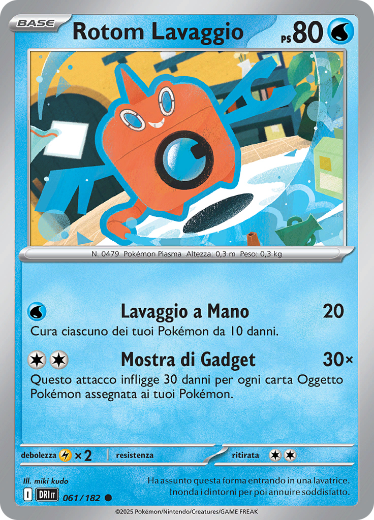 Rotom Lavaggio (Reverse Holo)